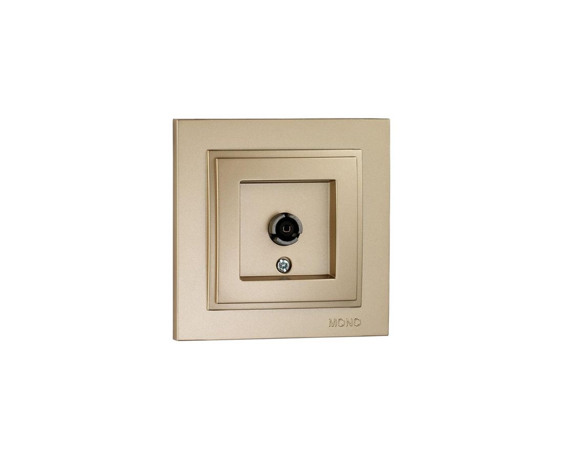 როზეტი ტელევიზორის DESPINA TITANYUM - 102-222205-137 — როზეტები და ჩამრთველები